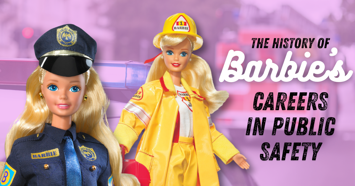 Firefighter barbie 2025
